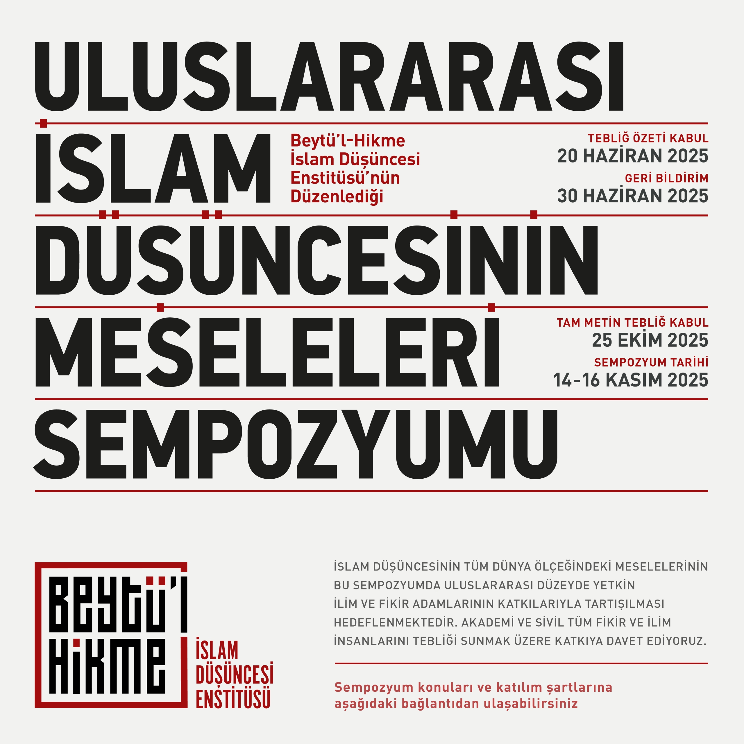 ULUSLARARASI İSLAM DÜŞÜNCESİNİN MESELELERİ SEMPOZYUMU_AFIS-02